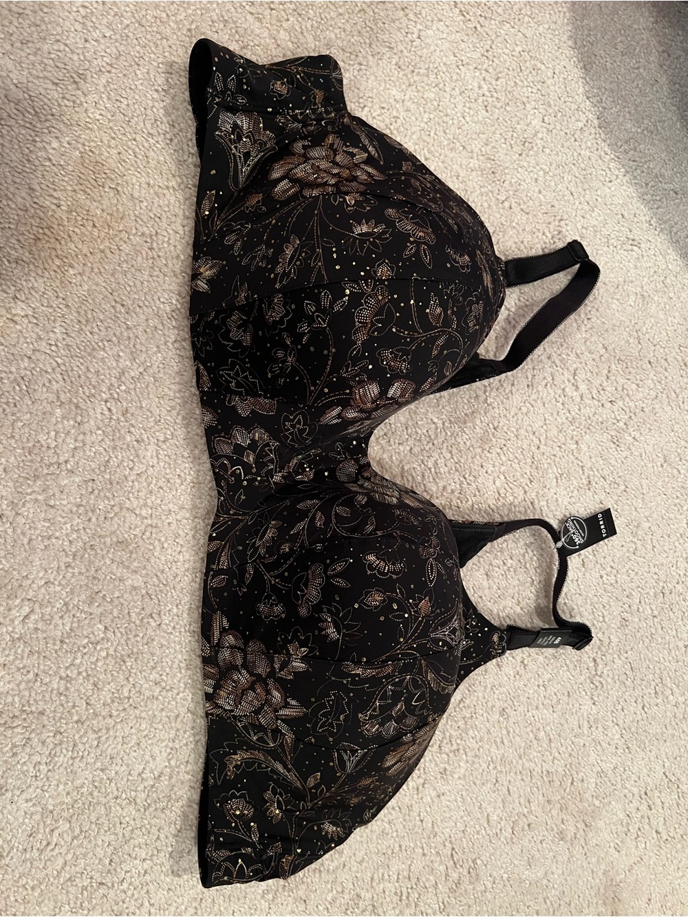 Torrid Dream Wire-Free Lightly Lined Bra 48B NWT